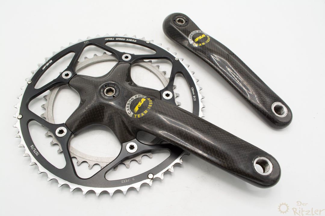 fsa carbon kurbel rennrad FSA Carbon Pro Team Issue 172,5mm Kurbelsatz