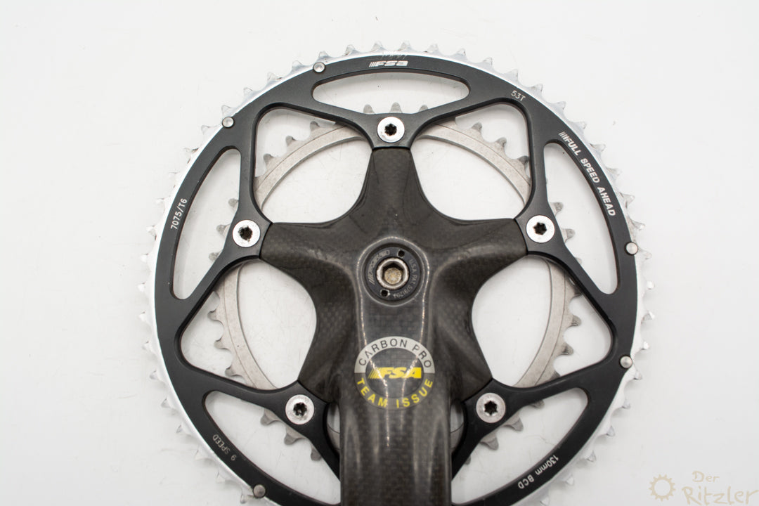 fsa carbon kurbel rennrad FSA Carbon Pro Team Issue 172,5mm Kurbelsatz