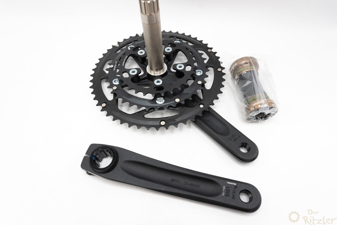 FSA Gossamer MegaExo Triple Kurbelsatz 172,5mm