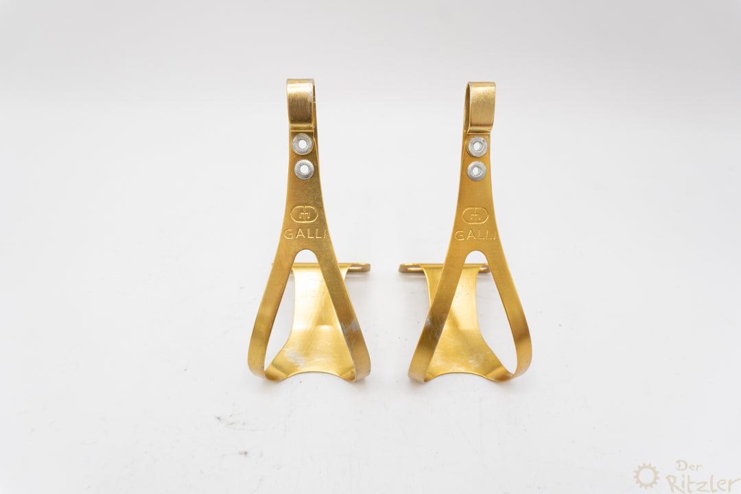 Galli Pedalhaken Gold Aluminium