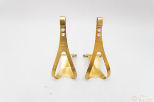 Galli Pedalhaken Gold Aluminium