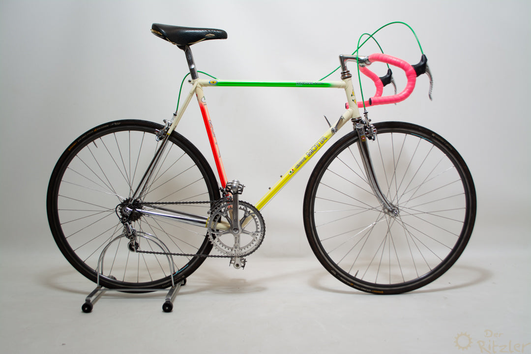 gianni motta rennrad Gianni Motta Personal 2001 Vintage Rennrad 56cm Fluoreszierend