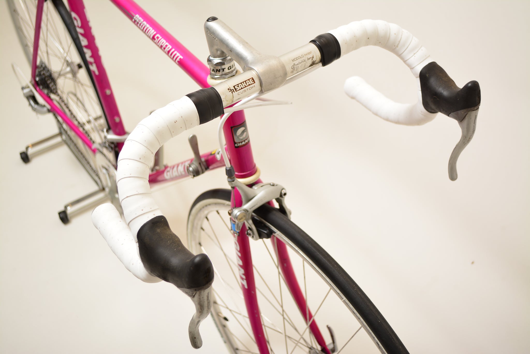 rennrad giant peloton lite Giant Peloton Super Lite 55cm Shimano 105 Vintage Steelbike