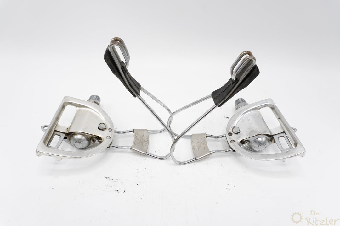 Gipiemme Crono Special 300 AX Klickpedale silber mit Gipiemme Pedalhaken