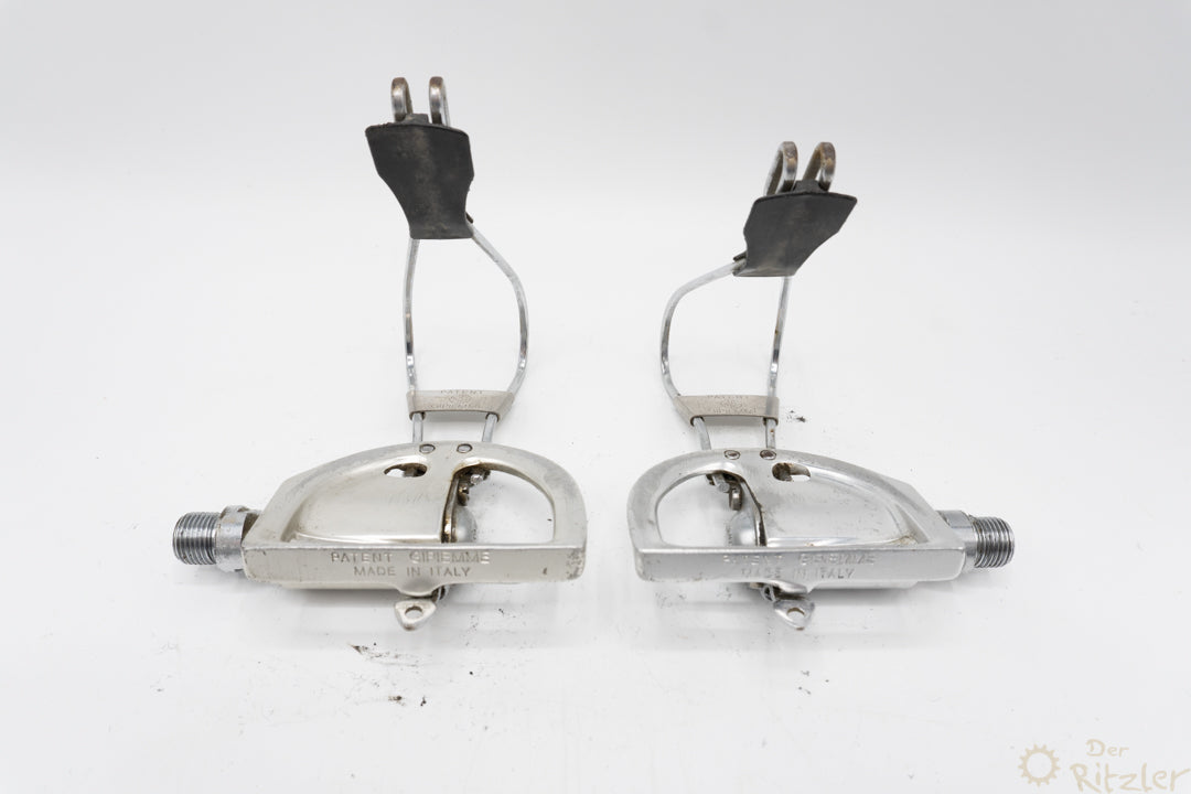 Gipiemme Crono Special 300 AX Klickpedale silber mit Gipiemme Pedalhaken