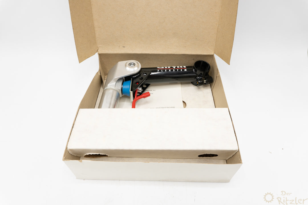 Girvin Flexstem gefederter-Vorbau schwarz 1 1/4" NOS