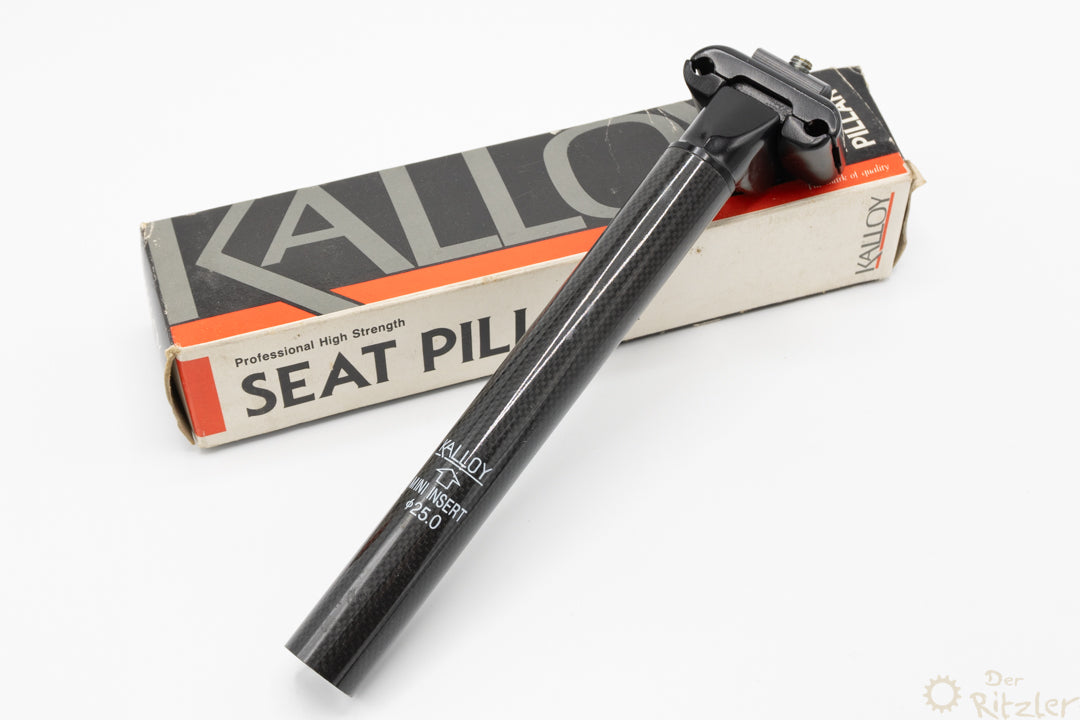Kalloy Sattelstütze in Carbonoptik 25.0mm NIB