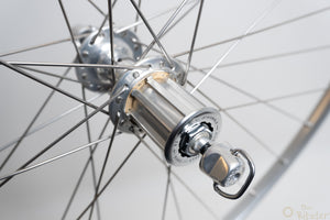 Campagnolo Record auf Campagnolo Roma 60 Drahtreifenfelgen 28" NOS