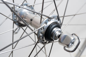 Campagnolo Record auf Campagnolo Roma 60 Drahtreifenfelgen 28" NOS