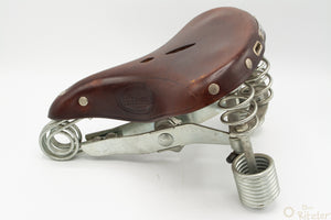 Lepper Primus Ledersattel braun