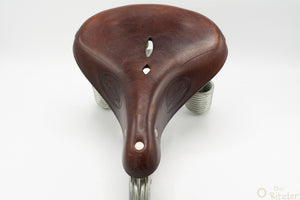 Lepper Primus Ledersattel braun