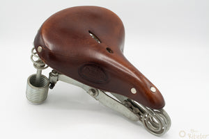 Lepper Primus Ledersattel braun