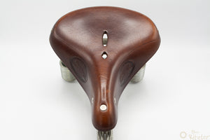 Lepper Primus Ledersattel braun