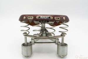 Lepper Primus Ledersattel braun