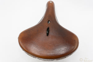 Lepper D90 Ledersattel Braun