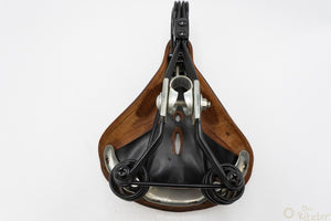 Lepper D90 Ledersattel Braun