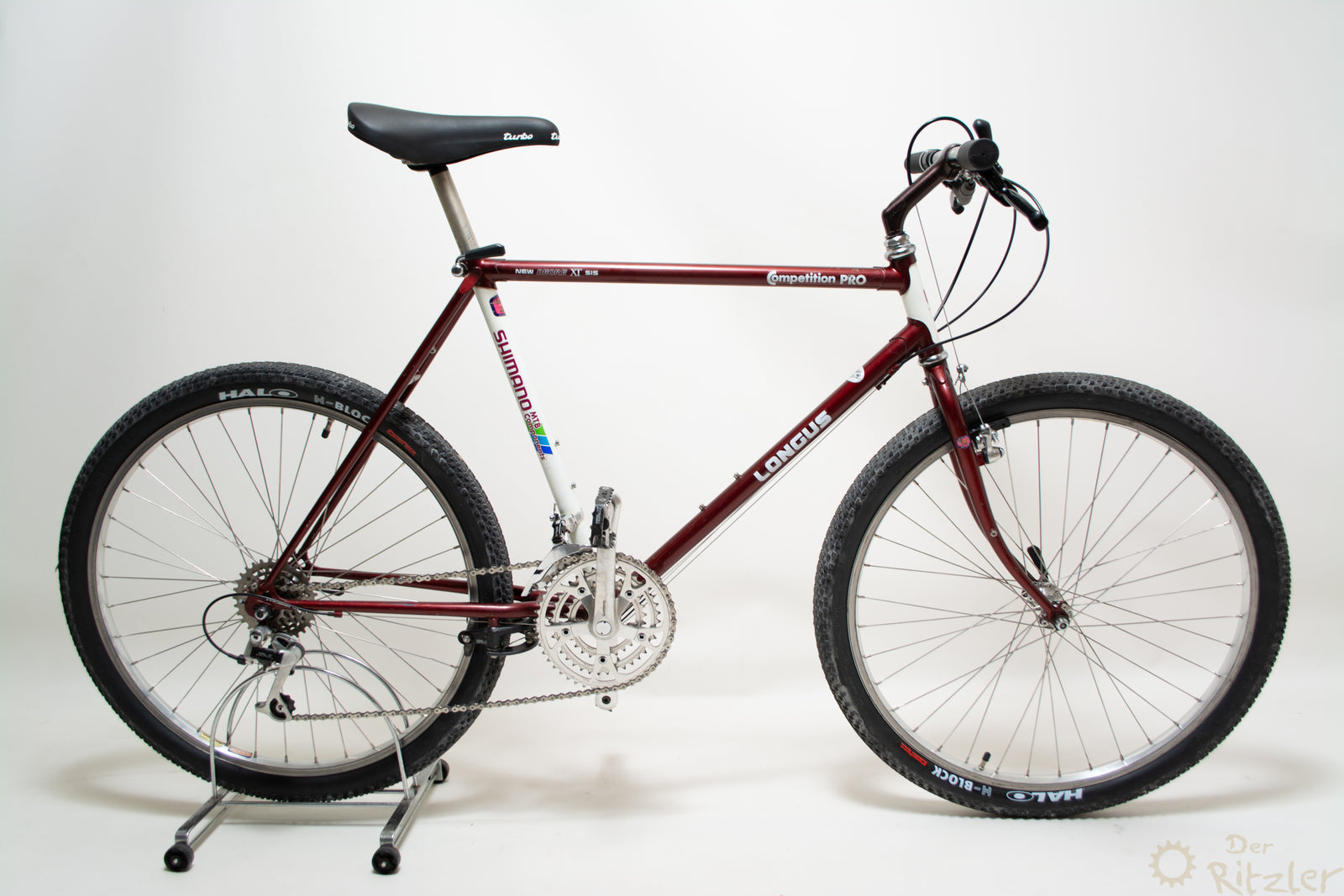 Longus Competition Pro 51cm Vintage Mountainbike in Rot