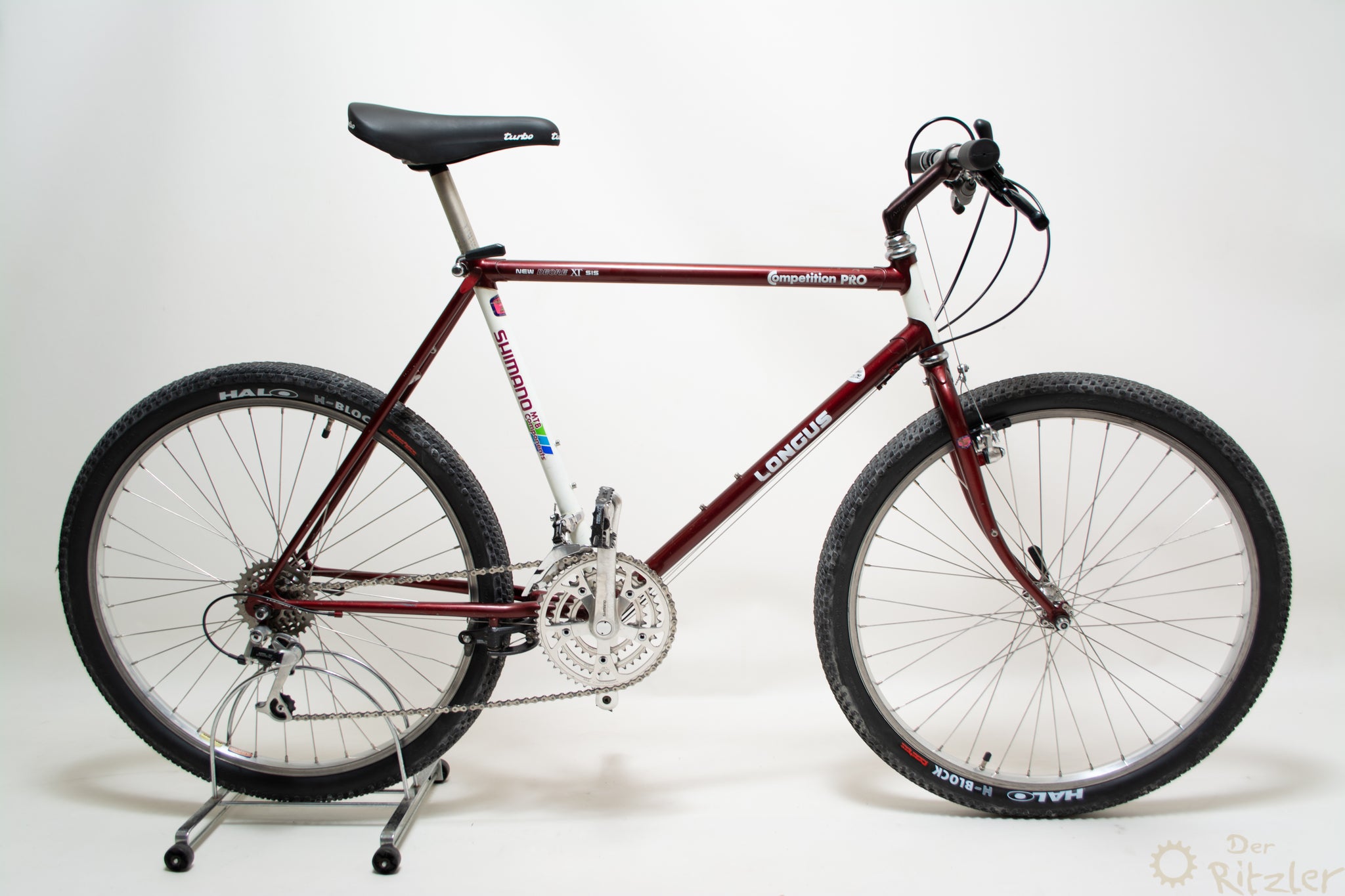 rahmenhöhe 51 cm mountainbike Longus Competition Pro 51cm Vintage Mountainbike in Rot