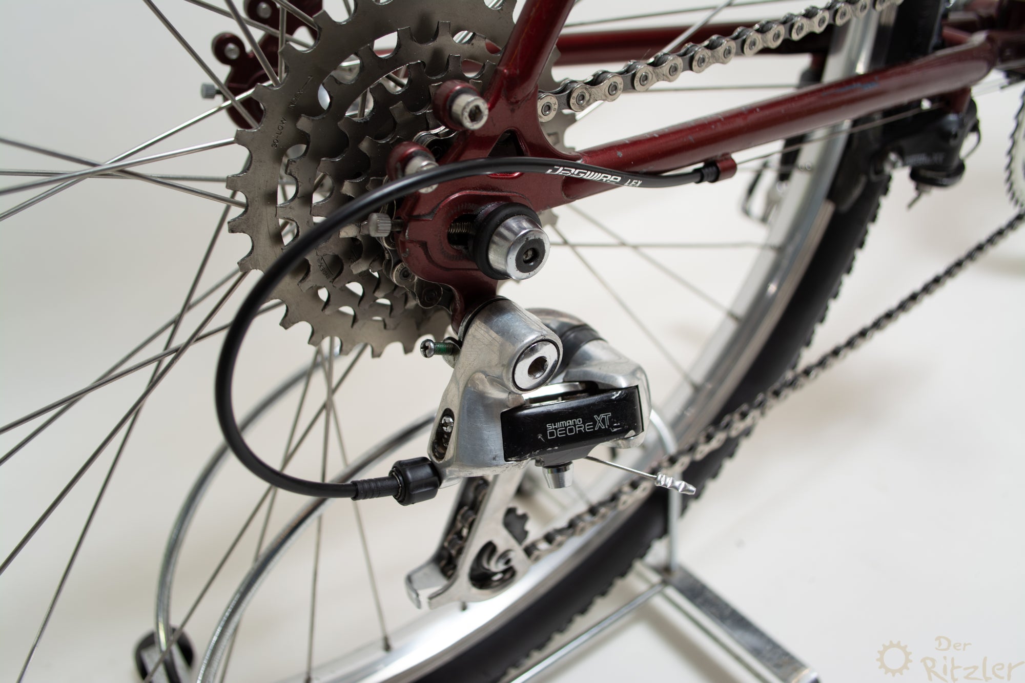 Longus Competition Pro 51cm Vintage Mountainbike in Rot