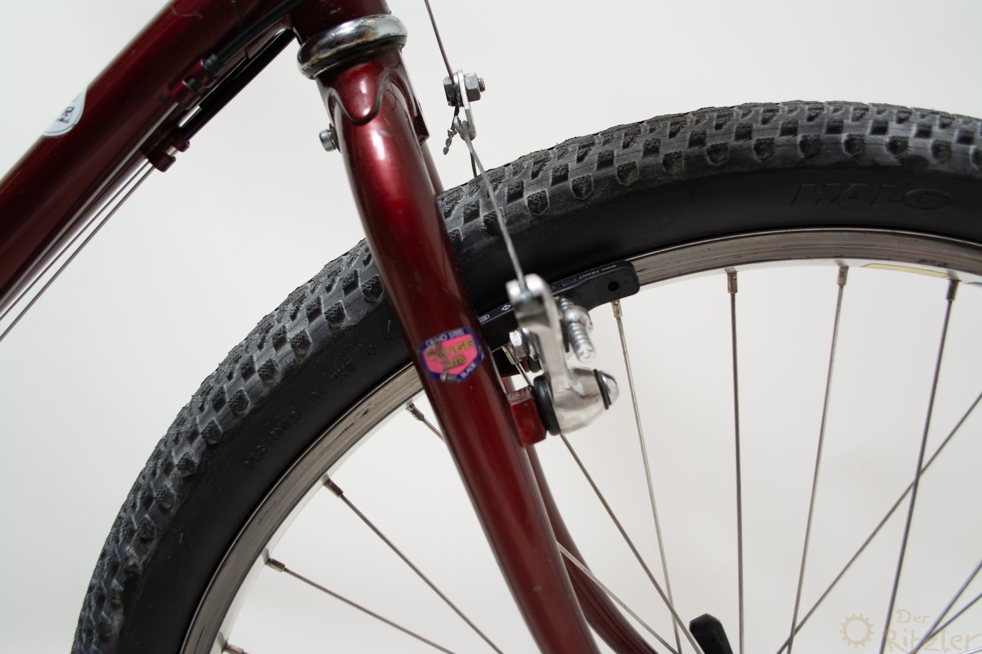 Longus Competition Pro 51cm Vintage Mountainbike in Rot