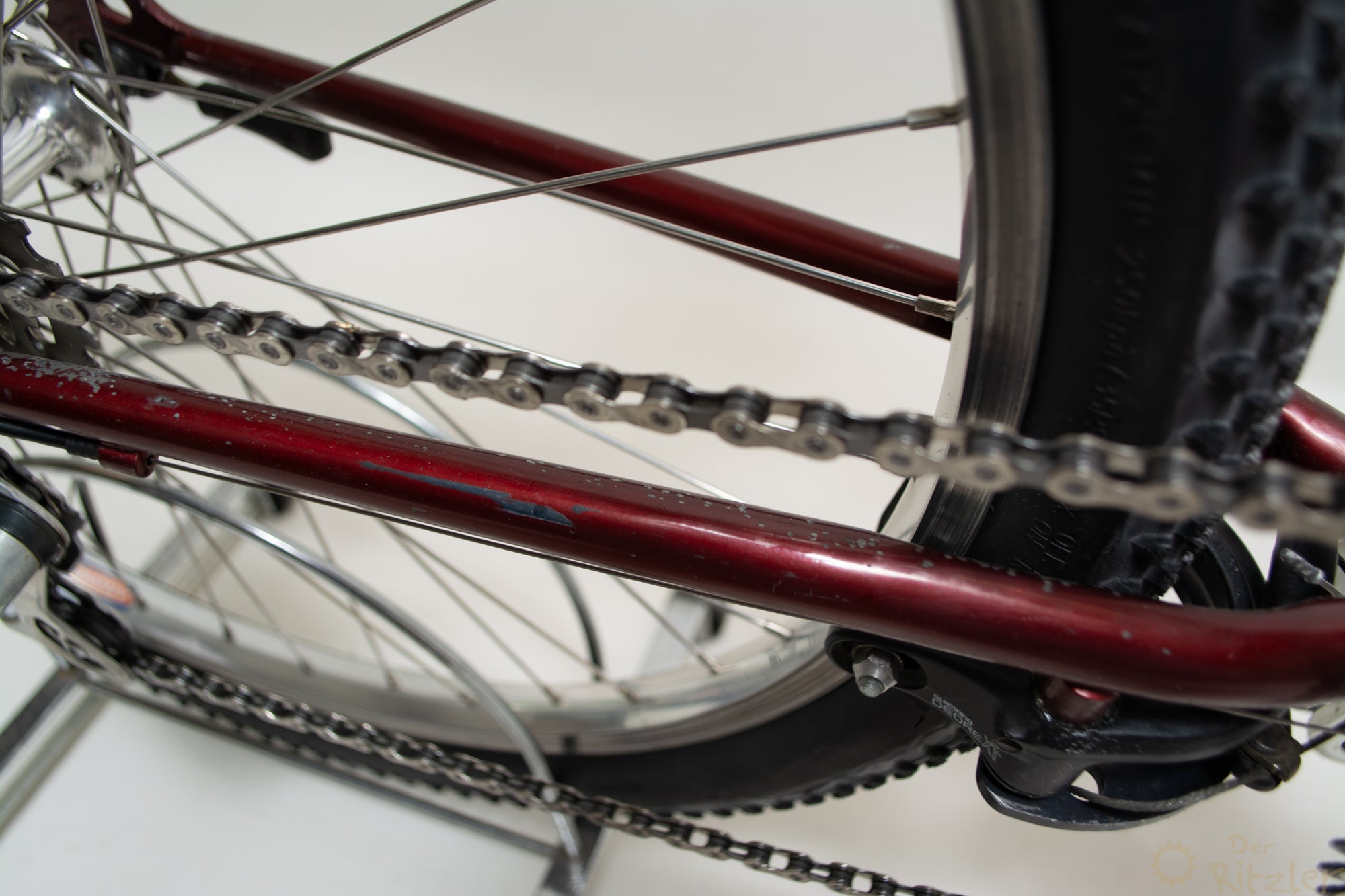 Longus Competition Pro 51cm Vintage Mountainbike in Rot