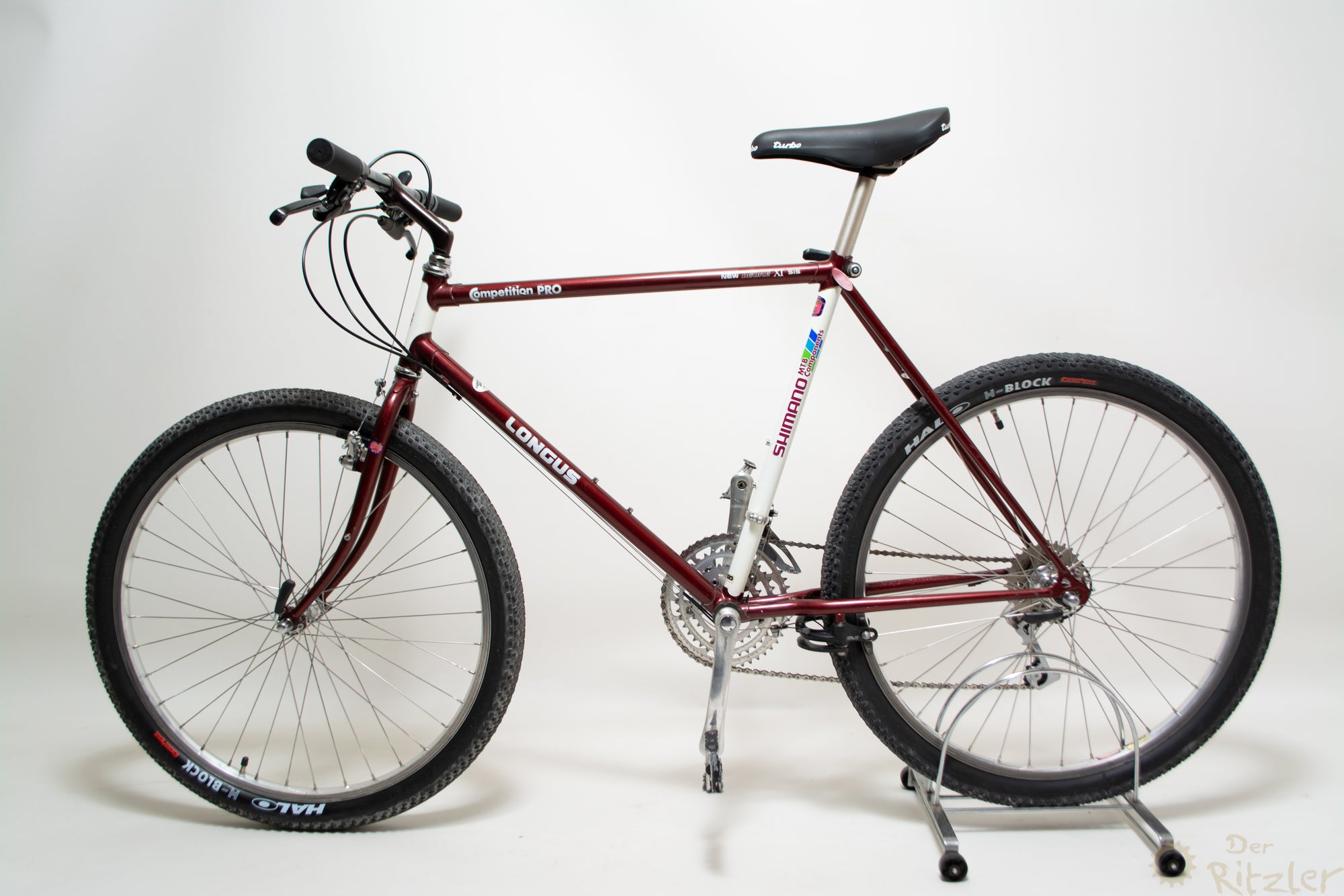 Longus Competition Pro 51cm Vintage Mountainbike in Rot