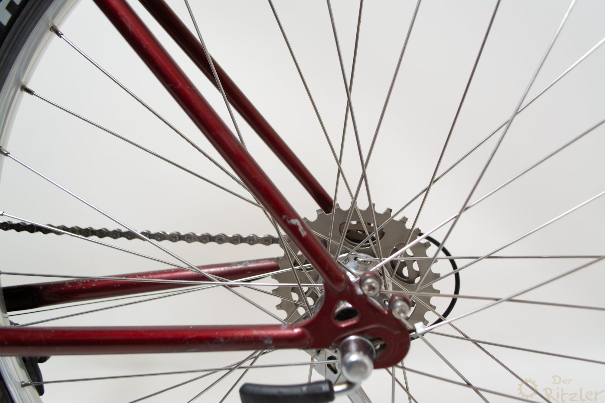 Longus Competition Pro 51cm Vintage Mountainbike in Rot