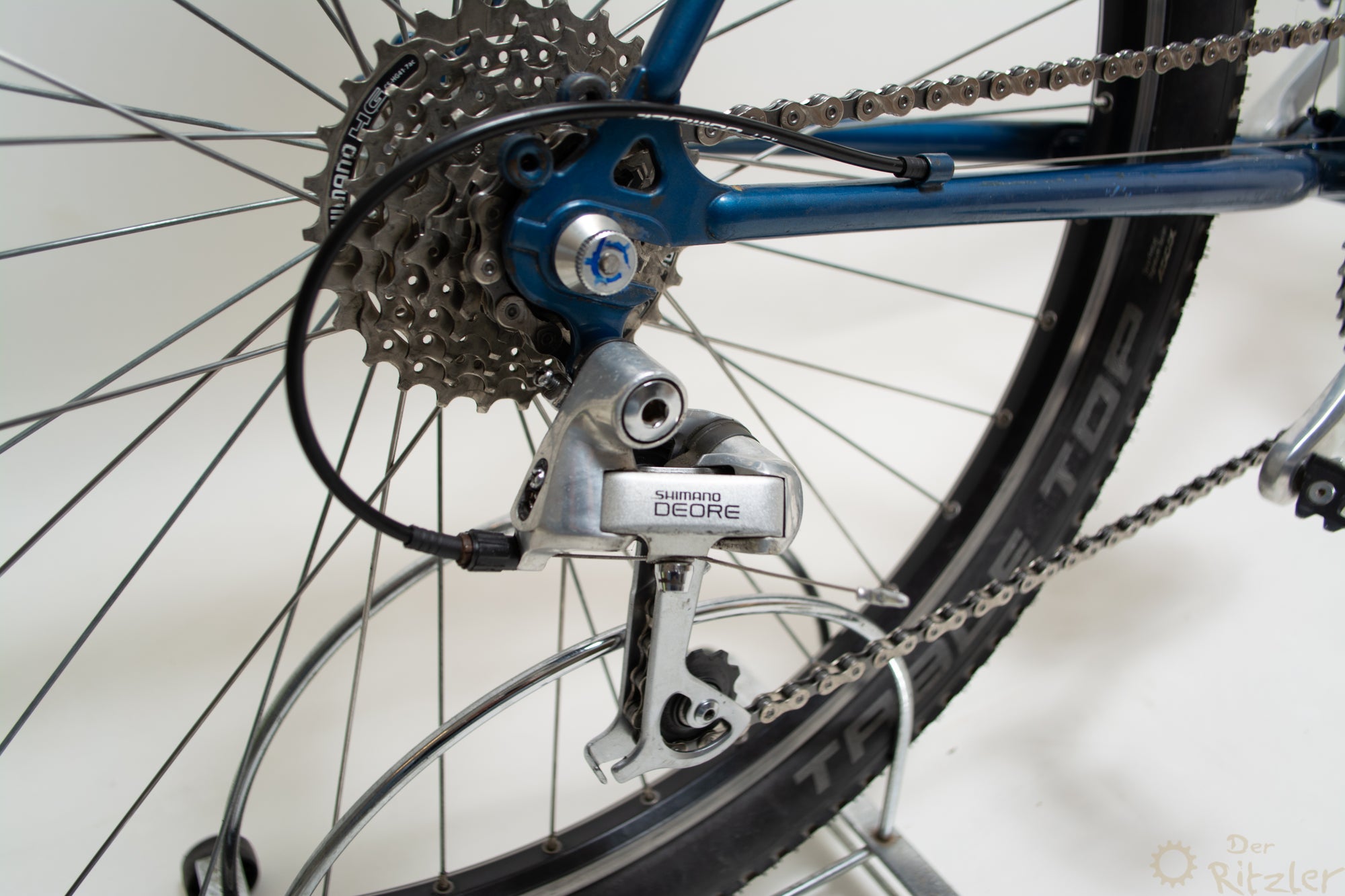 Longus Competition I 54cm Vintage Mountainbike in Blau