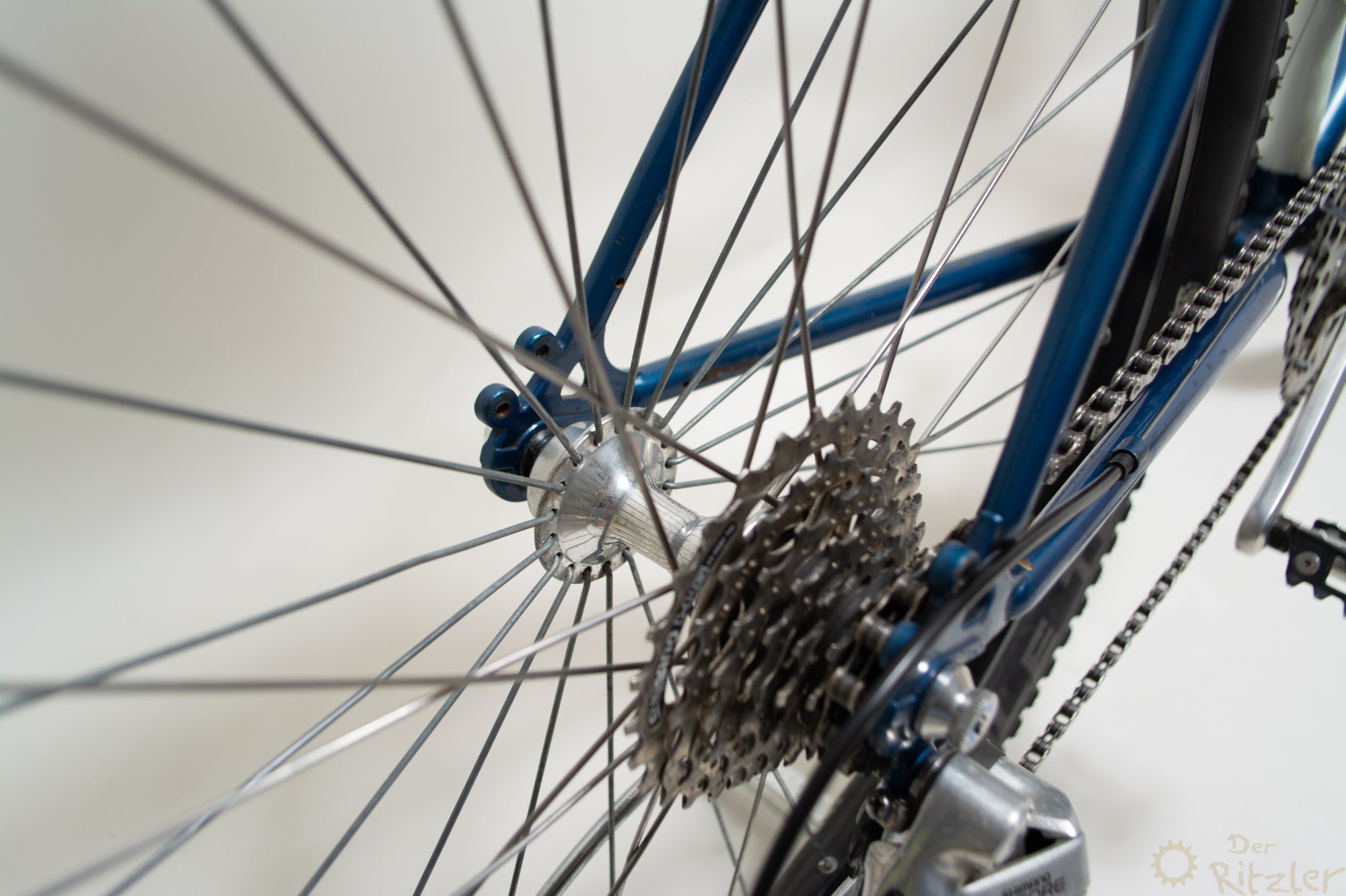 Longus Competition I 54cm Vintage Mountainbike in Blau