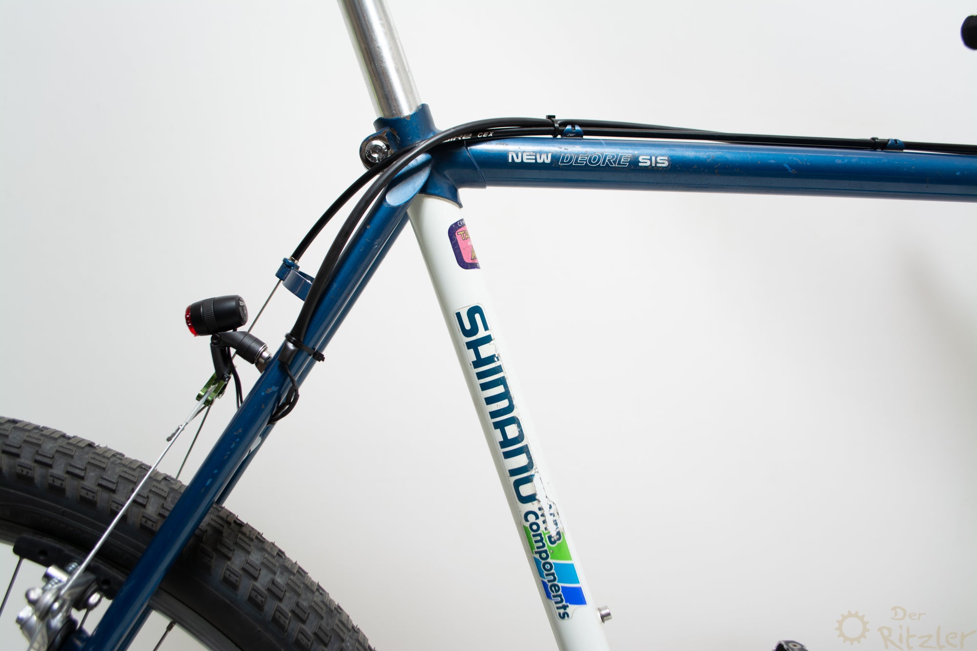 Longus Competition I 54cm Vintage Mountainbike in Blau