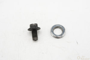 Motobecane Vintage Kurbelstaubkappe und Schraube