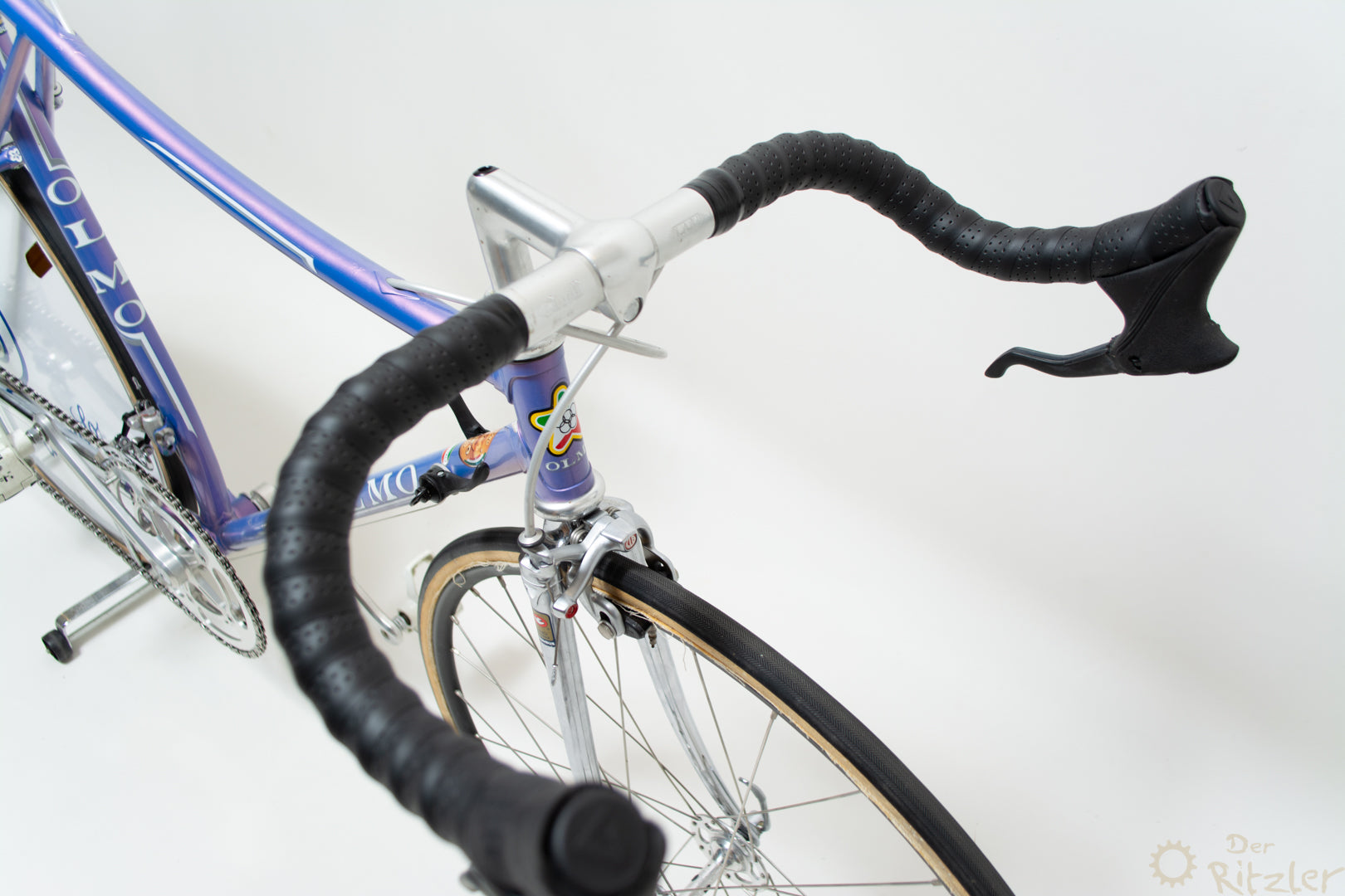 rennrad zeitfahrrad Olmo Chrono Zeitfahrrad 56CM Campagnolo Super Record Vintage Steelbike