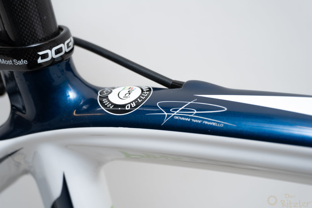 pinarello rennrad bekleidung Dogma Movistar 44cm Rahmenhöhe:RH38 Shimano SM-PD22 Pedalaufsatz mit Asymmetric collar VCA Compressor