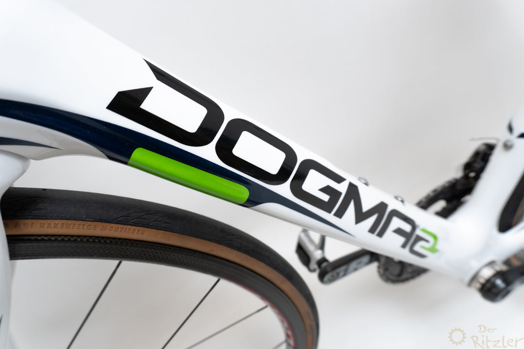 hakenfelge rennrad Pinarello Dogma Movistar racercykel 44cm