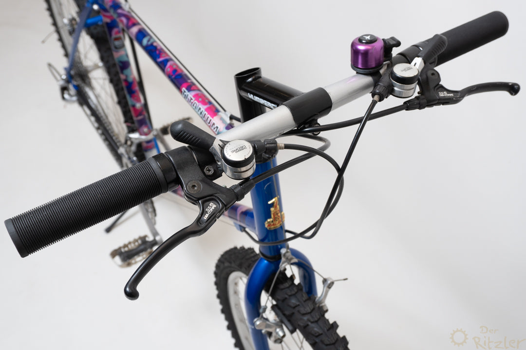 tech mountainbike Raleigh Dyna-Tech Titanium 47cm Vintage Mountainbike