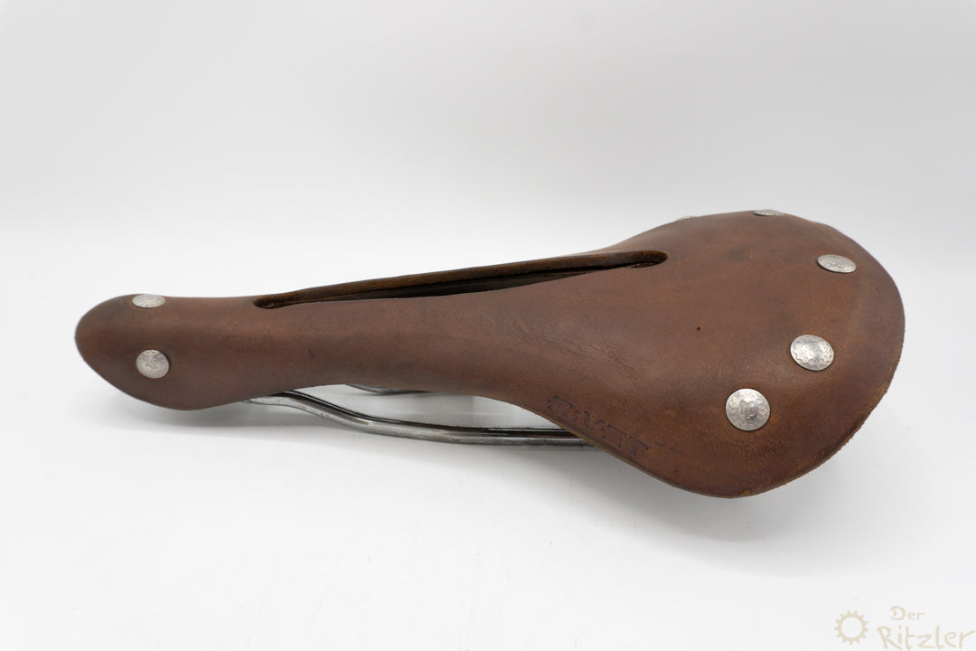 Rivet Cycle Works The Diablo Leder Sattel braun