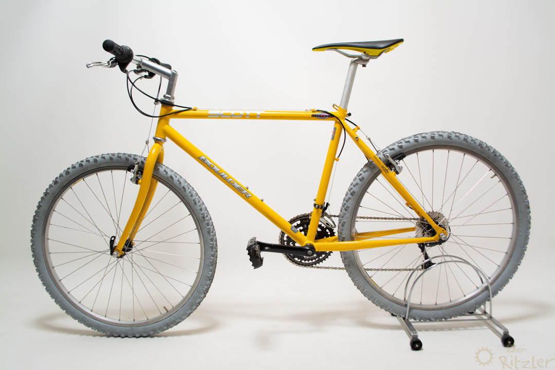 scott mountainbike gelb Scott Boulder Vintage MTB RH 44
