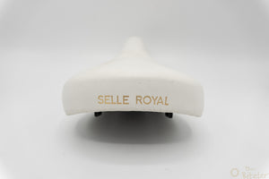 Selle Royal Futura Leder Sattel weiß NOS