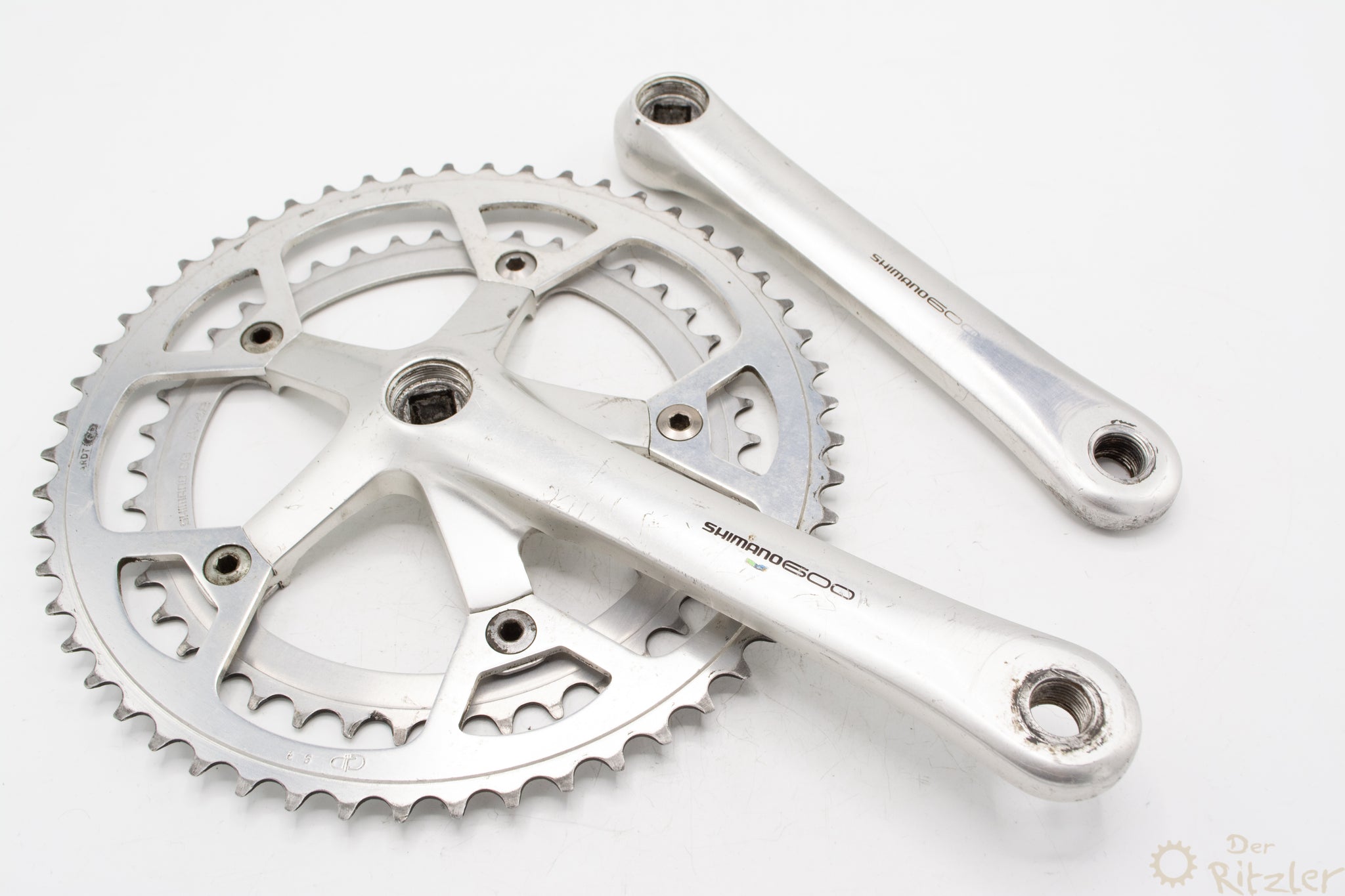 Shimano 600 FC-6400 Crankset 175mm - The Ritzler