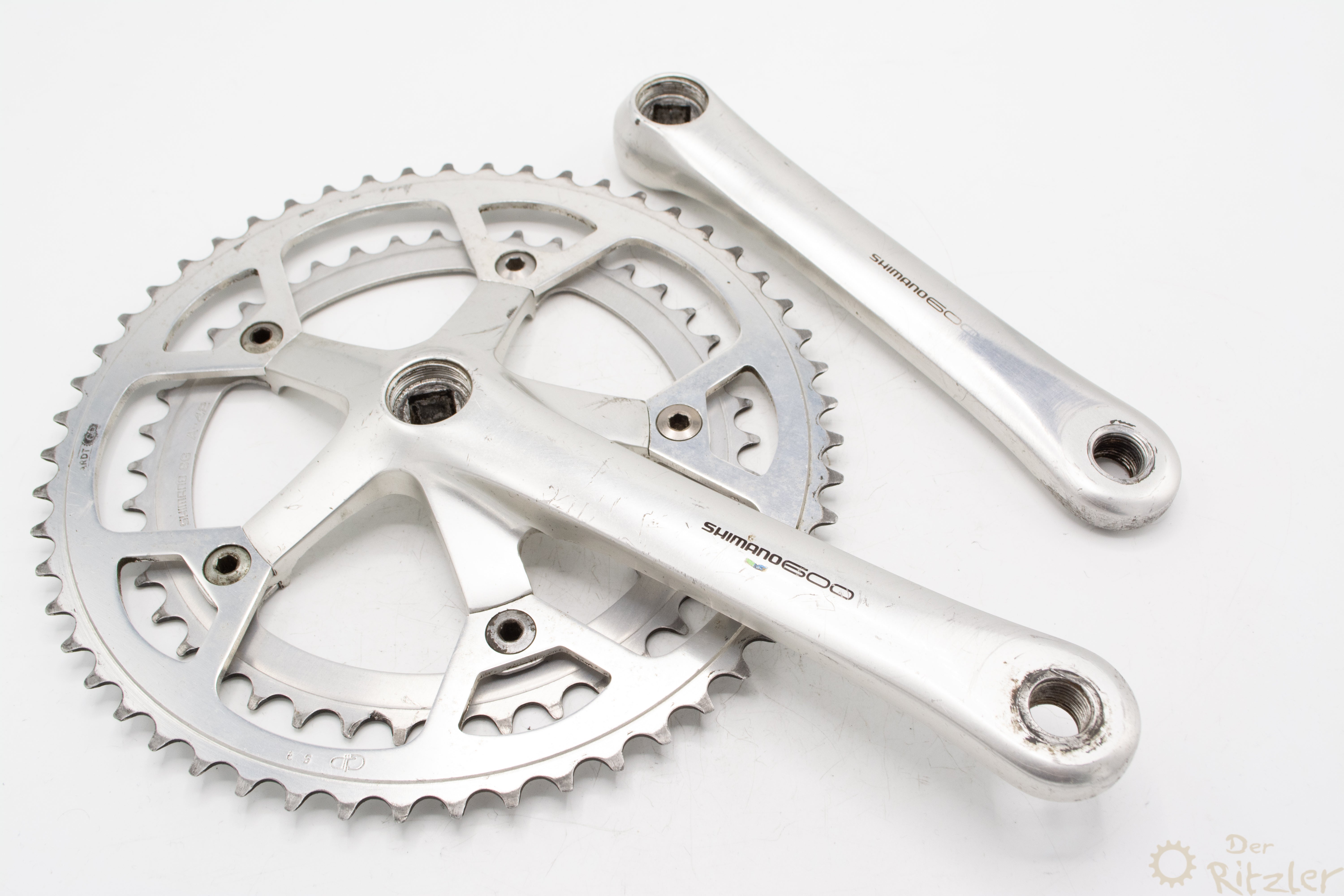 kurbellänge 170 oder 175 rennrad Shimano 600 FC-6400 Kurbelsatz 175mm