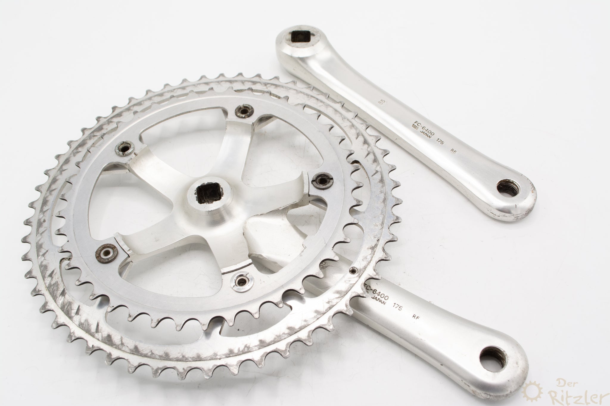 Shimano 600 FC-6400 Crankset 175mm - The Ritzler