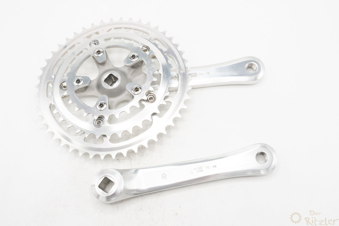 Shimano Deore XT crankset 170mm FC-M730 NIB - Der Ritzler