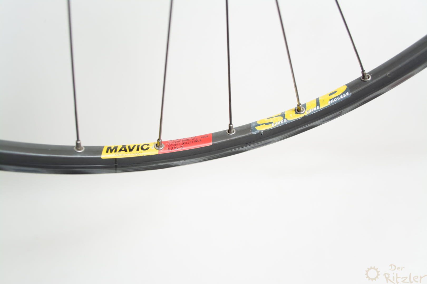einbaubreite hinterrad rennrad Shimano Dura-Ace 7402 auf Mavic Open SUP CD 28" Rennrad Hinterrad