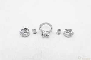 Shimano Schelle für Rahmenschalthebel silber NOS