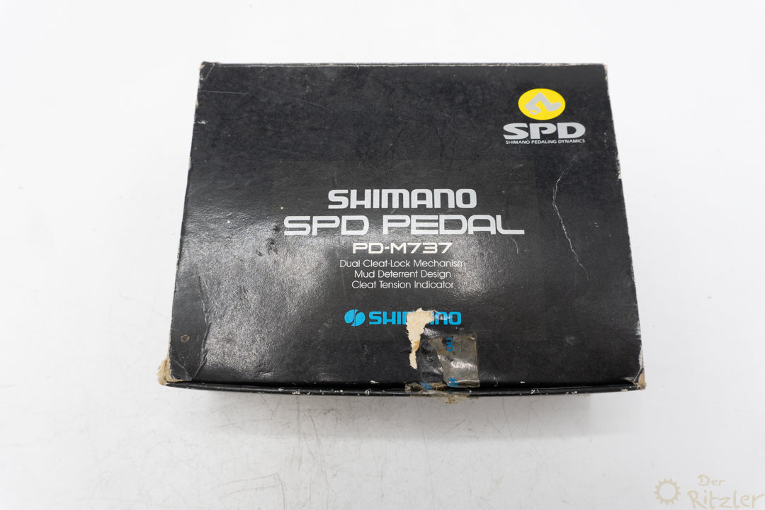 shimano m737 pedals Shimano PD-M737 SPD Klick-Pedale