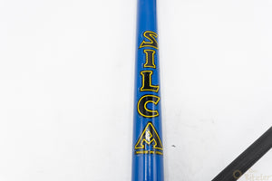 Silca Pista Standluftpumpe Blau