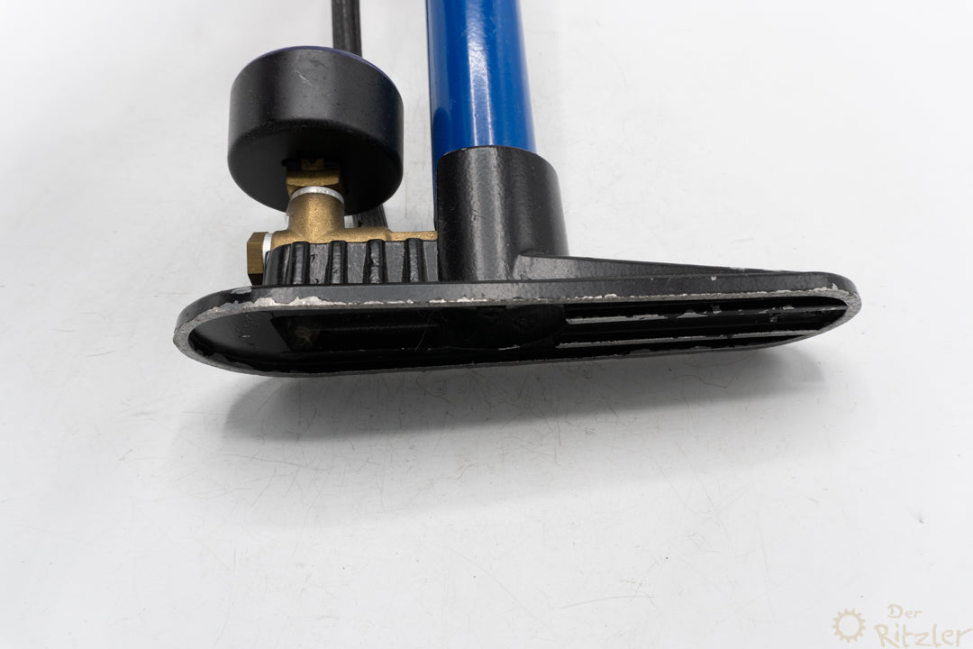 Silca Pista Standluftpumpe Blau