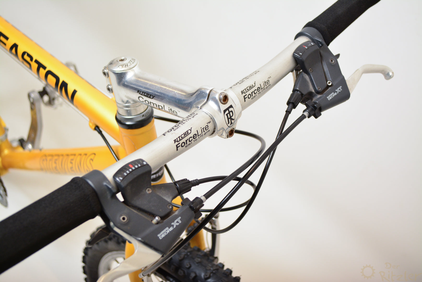 stevens mountainbike weiß Stevens 8.5.2 Comp 42CM Vintage Mountainbike Shimano
