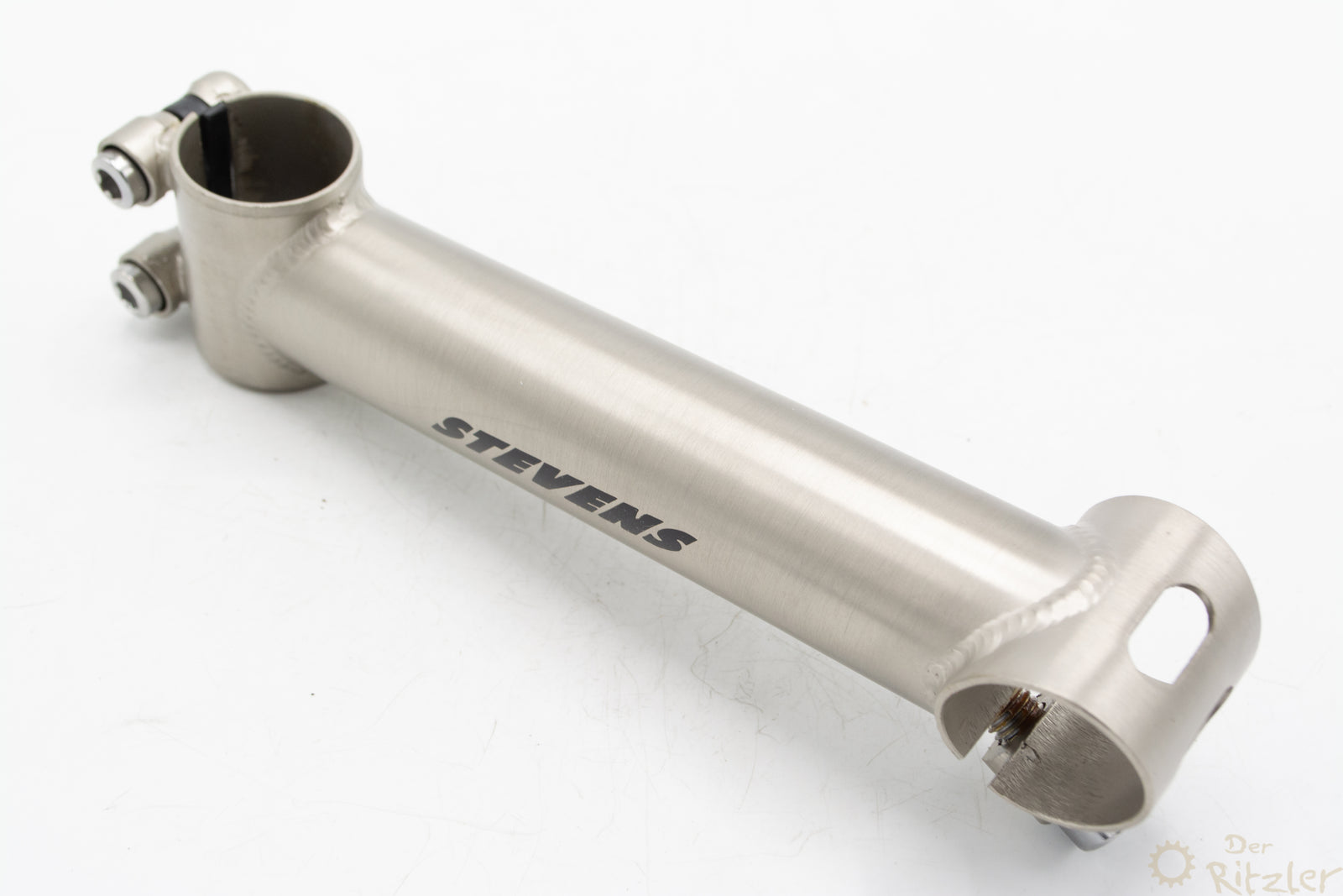 Stevens MTB 1" Ahead-Vorbau Titanium-Look NOS