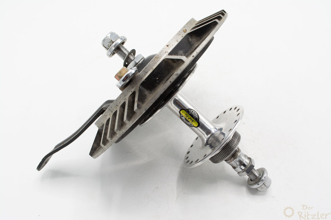 Suzue Tandem Hinterradnabe mit Trommelbremse 40 Loch